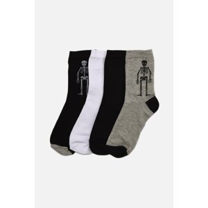 Trendyol 4-Pack Halloween Themed Socks