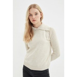 Trendyol Stone Collar Detailed Knitwear Sweater
