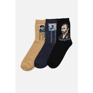 Trendyol Multicolor Men's 3-Pack Licensed Socks