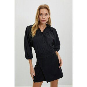 Trendyol Black Balloon Sleeve Shirt