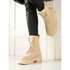 TRENDI CLASSIC BEIGE TRAPPERS