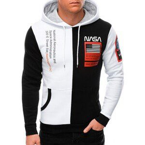 Edoti Men's hoodie B1378