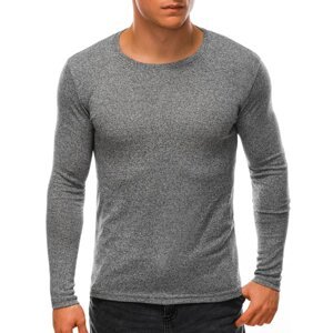 Edoti Men's plain longsleeve L140