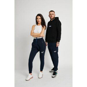 Diamante Unisex's Hipster Tracksuit Bottoms Navy Blue