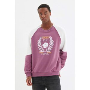 Trendyol Plum Men's Oversize Fit Sweatshirt