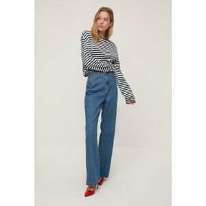 Trendyol Blue High Waist 90's Wide Leg Jeans