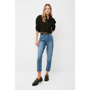 Trendyol Blue High Waist Mom Jeans