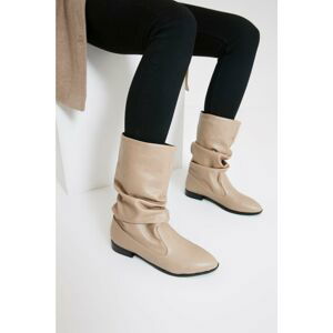 Trendyol Beige Women's Boots