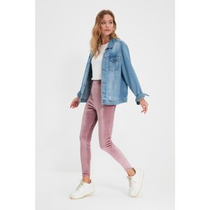 Trendyol Lilac Knitted Leggings