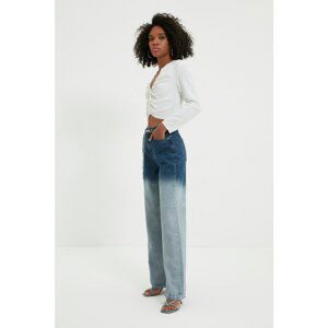 Trendyol Jeans - Blue - High Waist