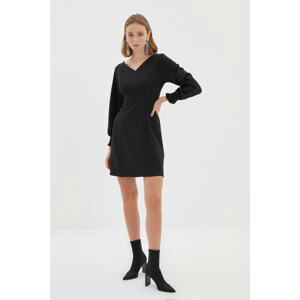 Trendyol Black V-Neck Dress