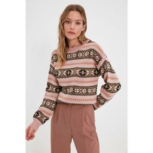 Trendyol Powder Jacquard Knitwear Sweater