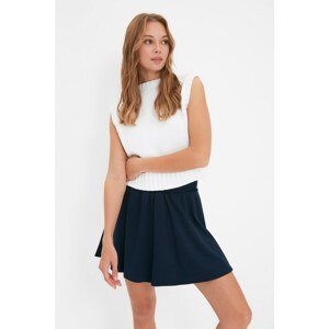 Trendyol Navy Blue Petite Knitted Skirt