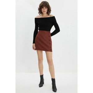 Trendyol Tile Button Skirt
