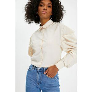 Trendyol Stone Sleeve Detailed Shirt