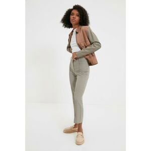 Trendyol Beige Wide Leg Trousers