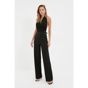 Trendyol Pants - Black - Wide leg