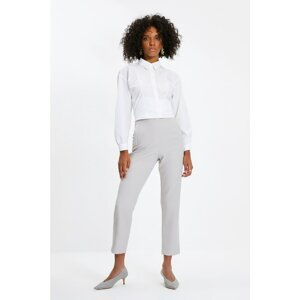 Trendyol Gray Basic Trousers