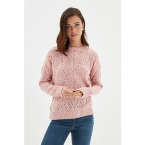 Trendyol Sweater - Pink - Regular