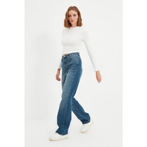 Trendyol Jeans - Blue - Wide leg