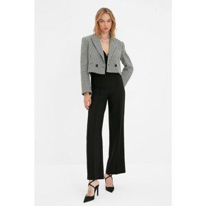 Trendyol Black Tall Wide Leg Trousers