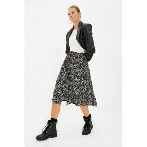 Trendyol Black Belted Skirt