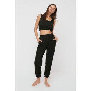 Trendyol Black Knitted Bottom-Top Set