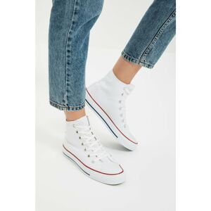 Trendyol Women's White Ankle Sneaker