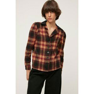 Trendyol Black Jacket Collar Shirt