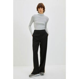 Trendyol Black High Waist Trousers