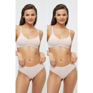 Trendyol Powder 2-Pack Seamless Panties