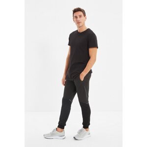 Trendyol Black Men's Regular Fit Sweatpants