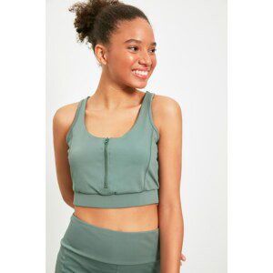 Trendyol Khaki Knitted Sports Bra