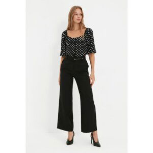 Trendyol Black Petite Belted Trousers