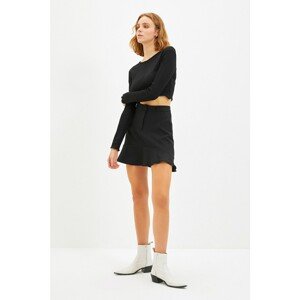 Trendyol Black Flared Skirt