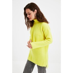 Trendyol Yellow Turtleneck Knitwear Sweater