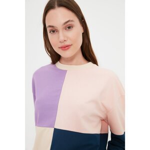 Trendyol Multi Color Knitted Slim Sweatshirt