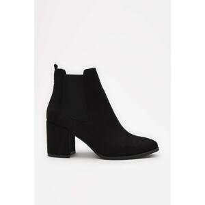 Trendyol Ankle Boots - Black - Block