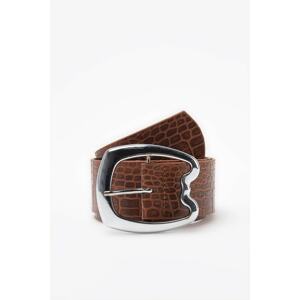 Trendyol Tan Leather Belt