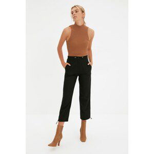 Trendyol Black Lacing Detail Trousers