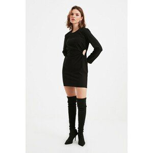 Trendyol Black Petite Cut Out Detailed Dress