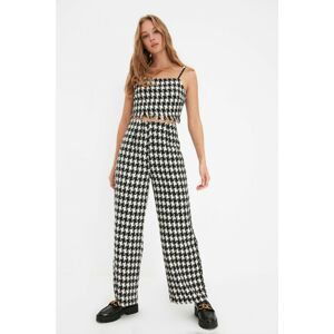 Trendyol Black Petite Crowbar Pants