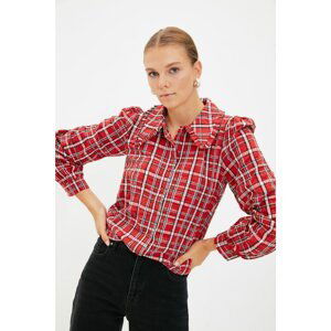 Trendyol Red Buttoned Shirt