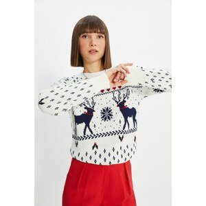 Trendyol Sweater - Ecru - Fitted