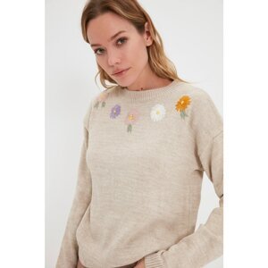 Trendyol Stone Embroidery Detailed Knitwear Sweater