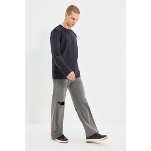 Trendyol Anthracite Men's Relaxed Fit Wide Leg Sweatpants