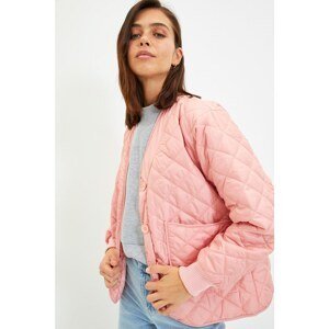Trendyol Dried Rose Pocket Inflatable Coat