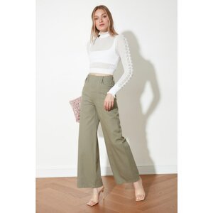 Trendyol Khaki Wide Leg Trousers