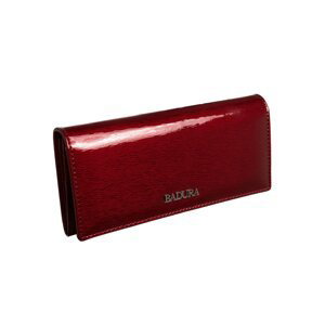 BADURA Red lacquered women's wallet