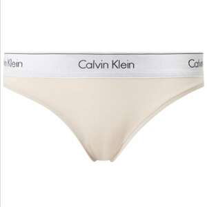 Women's panties Calvin Klein beige (QF6133E-VJS)